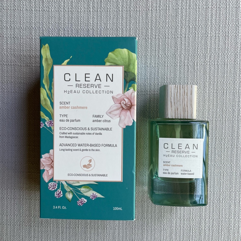 Clean Reserve H2EAU Collection - amber cashmere 3.4oz